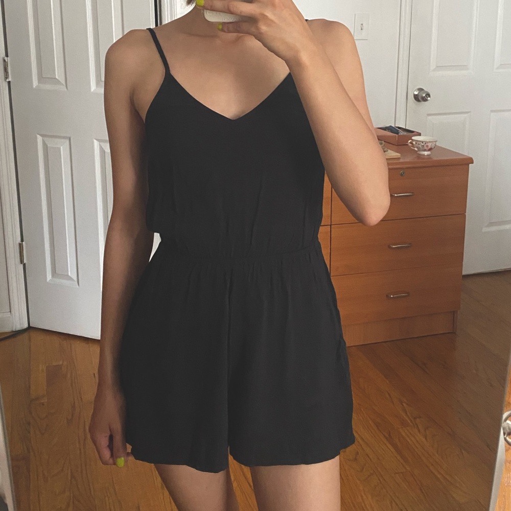 H&M v-neck romper